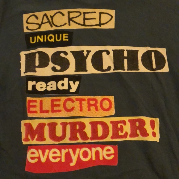 SUPREME LONG SLEEVE LS MENS MEDIUM M TEE T-SHIRT S.U.P.R.E.M.E. FRONT BOX LOGO